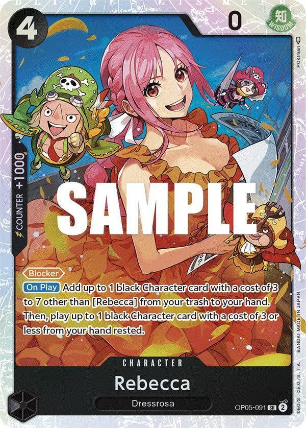 Awakening of the New Era, Character, Dressrosa, Super Rare Rebecca [Awakening of the New Era] - Trading Card World