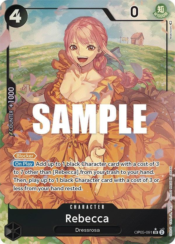 Awakening of the New Era, Character, Dressrosa, Super Rare Rebecca (Alternate Art) [Awakening of the New Era] - Trading Card World