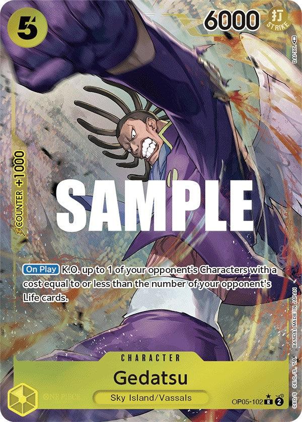 Awakening of the New Era, Character, Rare, Sky Island, Vassals Gedatsu (Alternate Art) [Awakening of the New Era] - Trading Card World