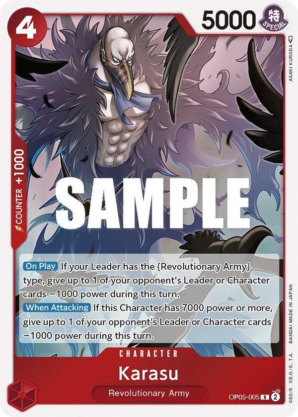 Awakening of the New Era, Character, Rare, Revolutionary Army Karasu [Awakening of the New Era] - Trading Card World