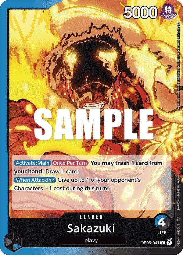 Awakening of the New Era, Leader, Navy Sakazuki [Awakening of the New Era] - Trading Card World