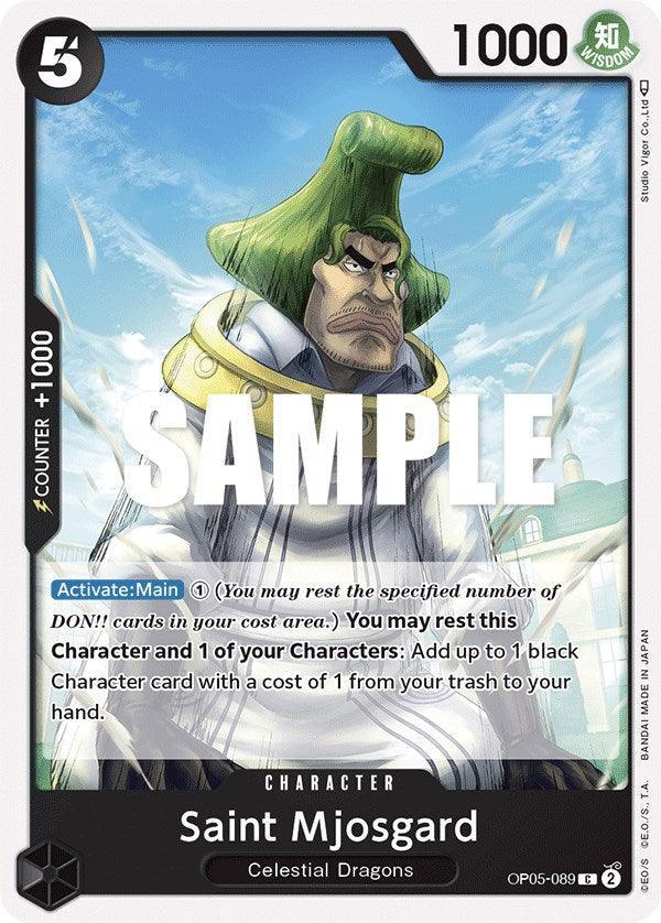 Awakening of the New Era, Celestial Dragons, Character, Common Saint Mjosgard [Awakening of the New Era] - Trading Card World