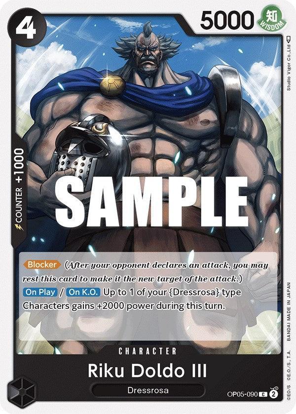 Awakening of the New Era, Character, Common, Dressrosa Riku Doldo III [Awakening of the New Era] - Trading Card World
