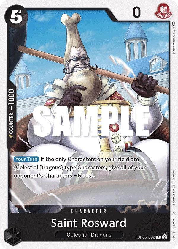Awakening of the New Era, Celestial Dragons, Character, Common Saint Rosward [Awakening of the New Era] - Trading Card World