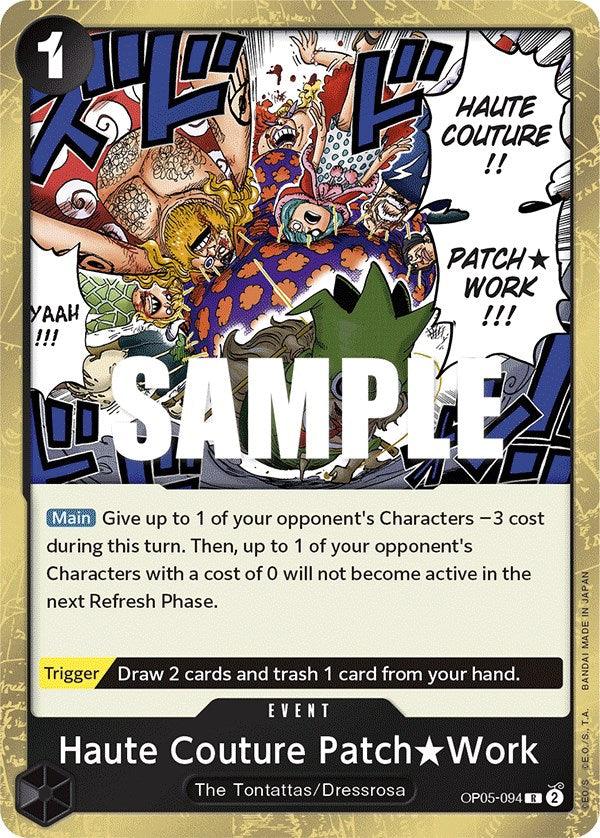 Awakening of the New Era, Dressrosa, Event, Rare, The Tontattas Haute Couture Patch Work [Awakening of the New Era] - Trading Card World