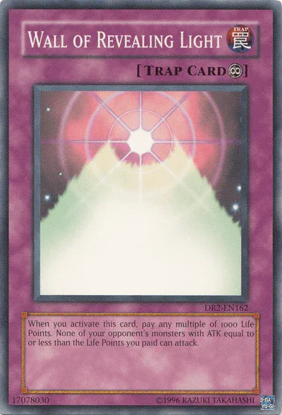 Common, Continuous Trap, Dark Revelation Volume 2, Trap, Unlimited Wall of Revealing Light [DR2-EN162] Common - Trading Card World
