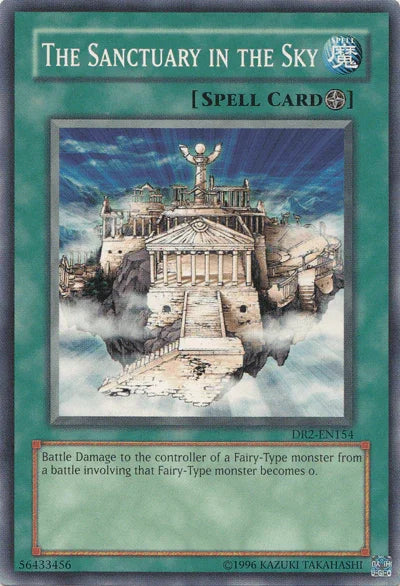 Common, Dark Revelation Volume 2, Field Spell, Spell, Unlimited The Sanctuary in the Sky [DR2-EN154] Common - Trading Card World