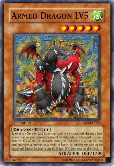 1st Edition, Common, Dragon, Duelist Pack 2: Chazz Princeton, Effect Monster, Unlimited, Wind Armed Dragon LV5 [DP2-EN011] Common - Trading Card World