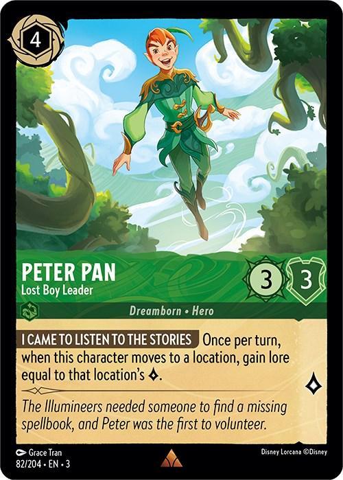  Peter Pan - Lost Boy Leader (82/204) [Into the Inklands] - Trading Card World