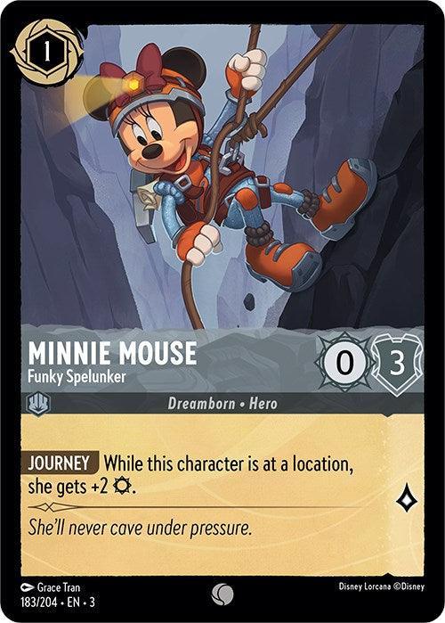  Minnie Mouse - Funky Spelunker (183/204) [Into the Inklands] - Trading Card World