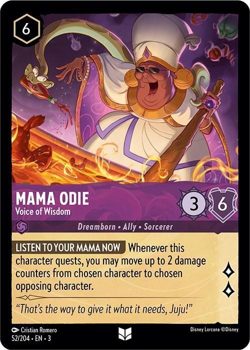  Mama Odie - Voice of Wisdom (52/204) [Into the Inklands] - Trading Card World
