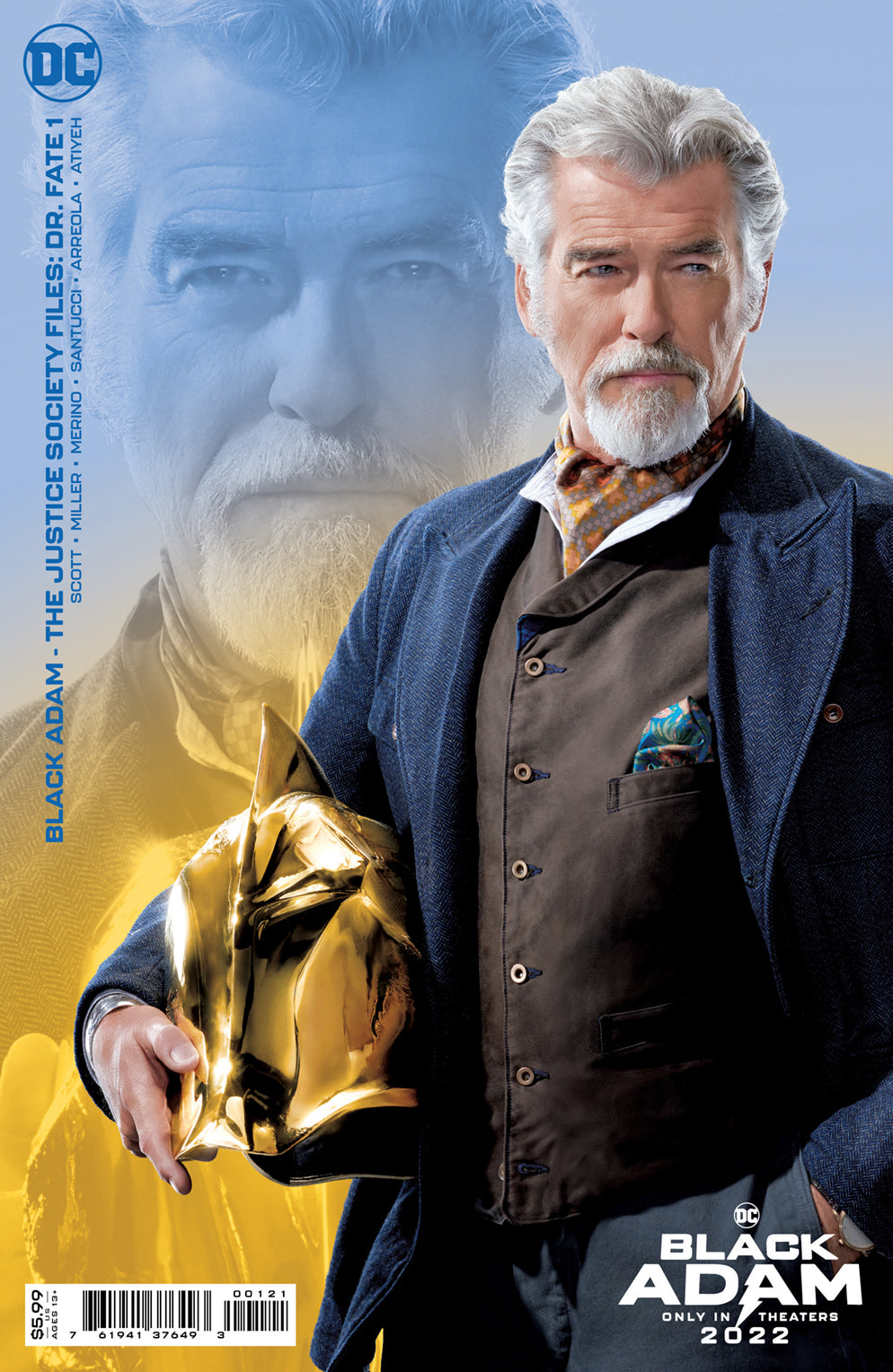 Black Adam The Justice Society Files Doctor Fate #1 (One Shot) B Photo Card Stock Variant (10/04/2022) Dc