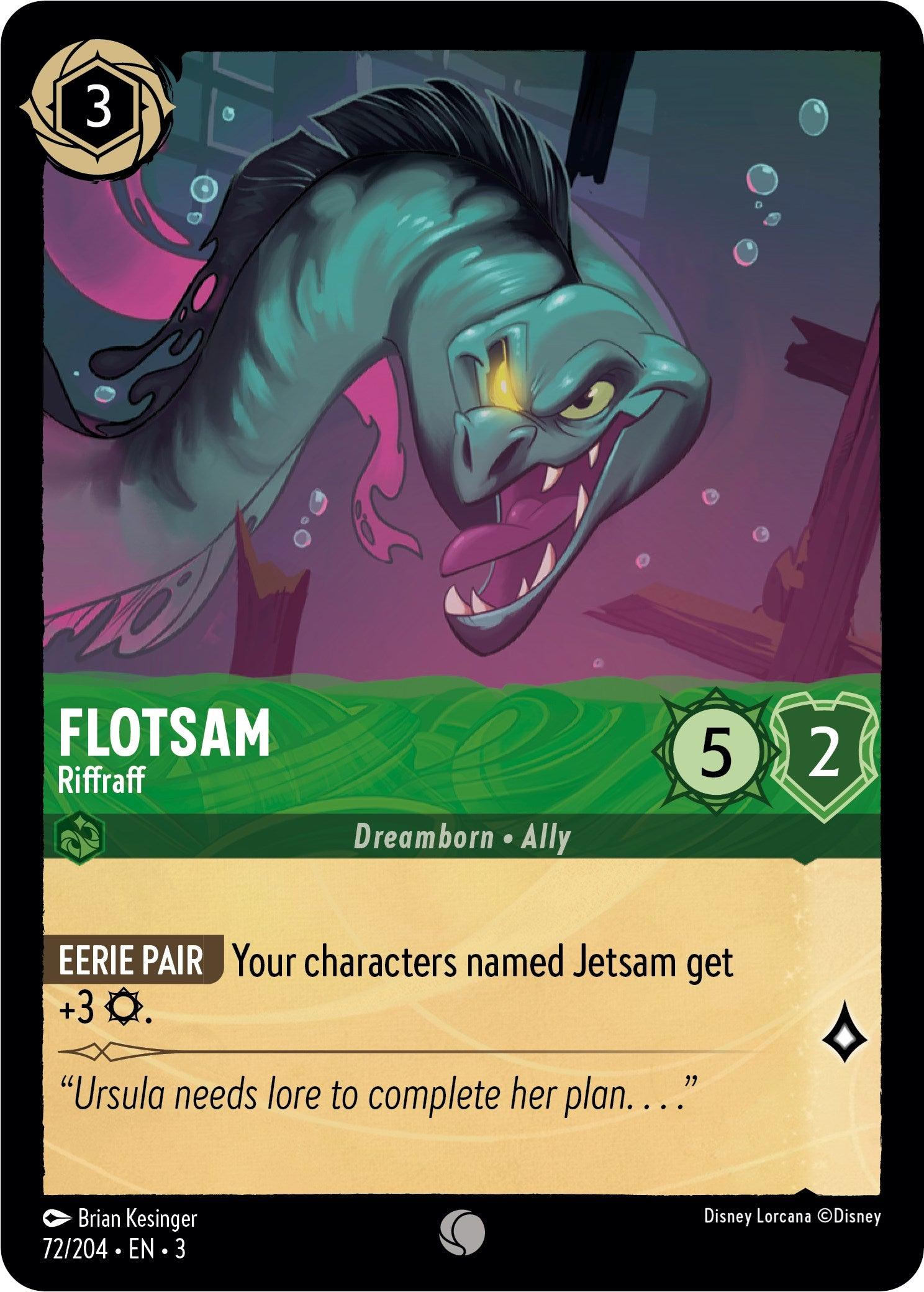  Flotsam - Riffraff (72/204) [Into the Inklands] - Trading Card World