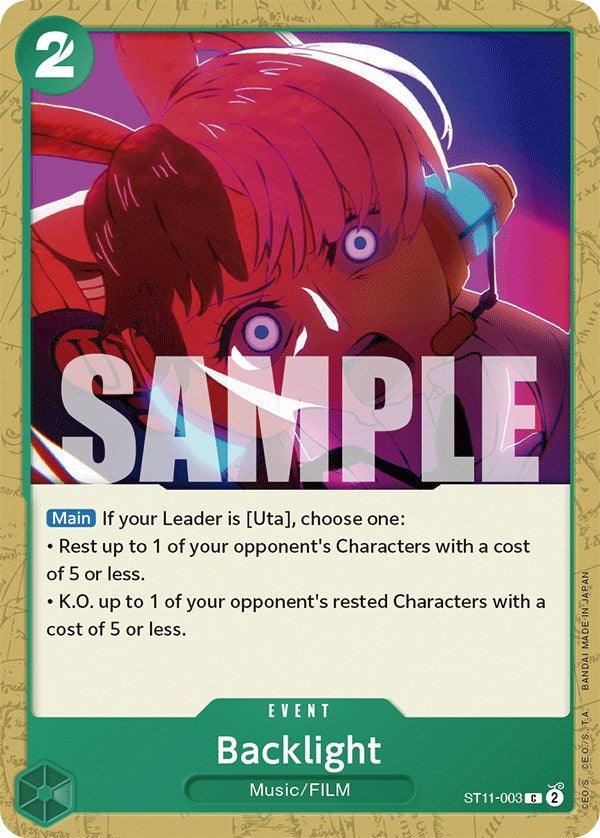 Common, Event, FILM, Music, Starter Deck: Uta, Starter Decks Backlight [Starter Deck: Uta] - Trading Card World