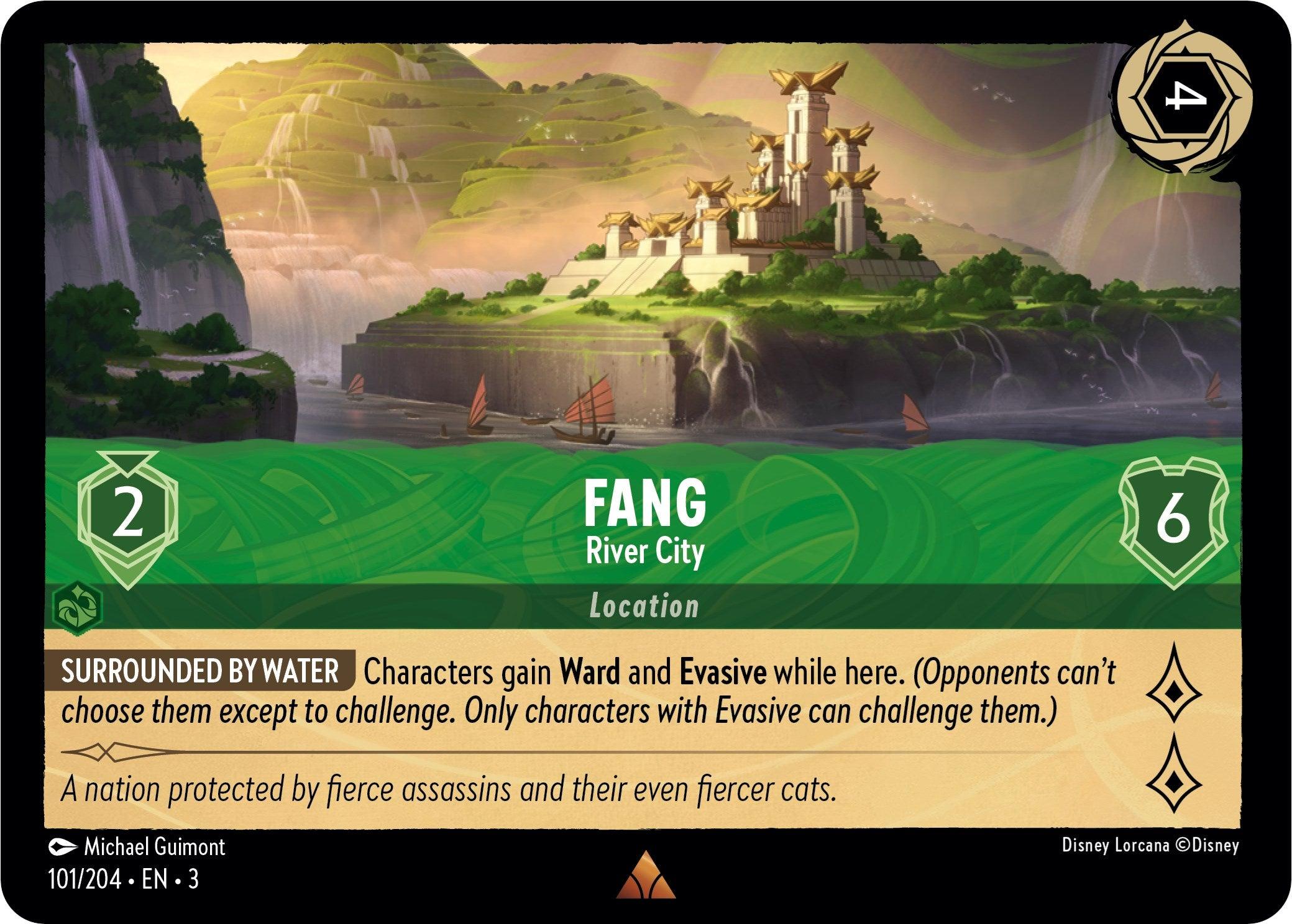  Fang - River City (101/204) [Into the Inklands] - Trading Card World