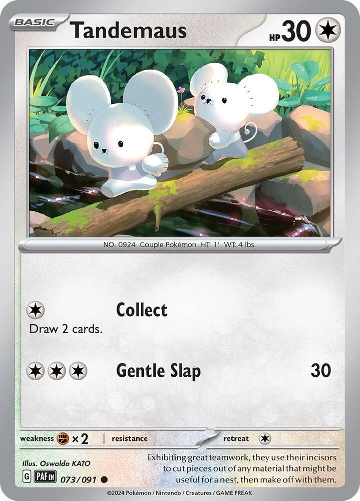 Scarlet & Violet: Paldean Fates Tandemaus (073/091) [Scarlet & Violet: Paldean Fates] - Trading Card World
