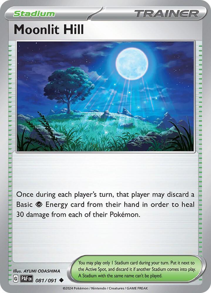 Scarlet & Violet: Paldean Fates Moonlit Hill (081/091) [Scarlet & Violet: Paldean Fates] - Trading Card World