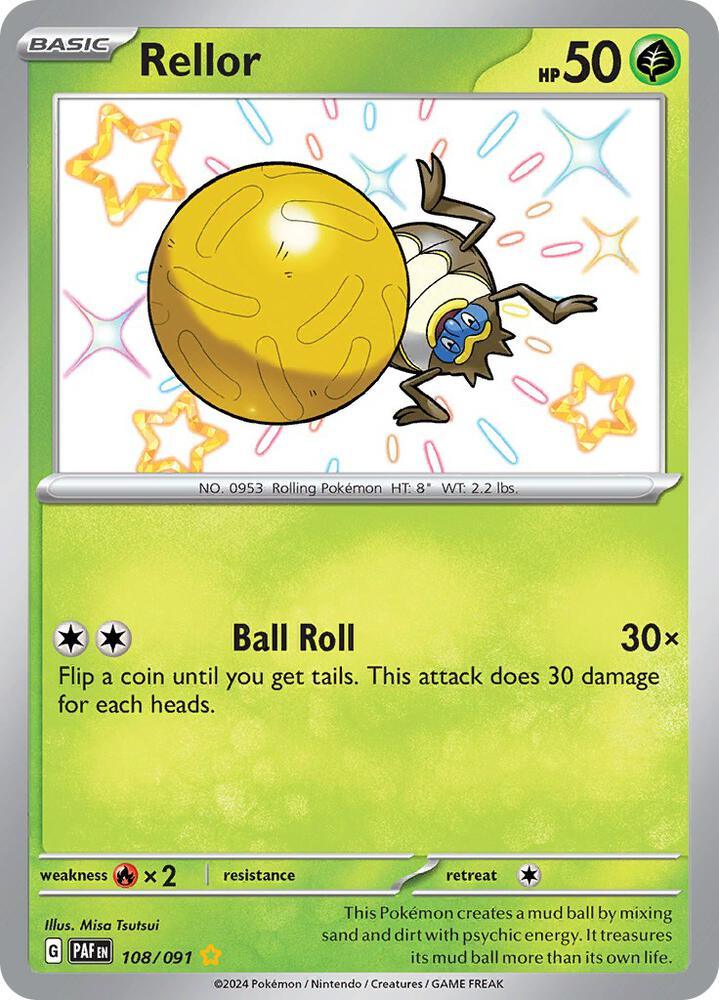 Scarlet & Violet: Paldean Fates Rellor (108/091) [Scarlet & Violet: Paldean Fates] - Trading Card World
