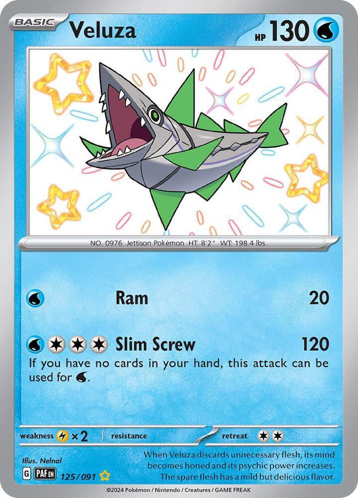 Scarlet & Violet: Paldean Fates Veluza (125/091) [Scarlet & Violet: Paldean Fates] - Trading Card World