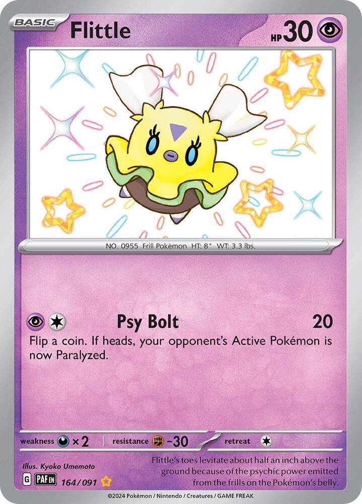 Scarlet & Violet: Paldean Fates Flittle (164/091) [Scarlet & Violet: Paldean Fates] - Trading Card World