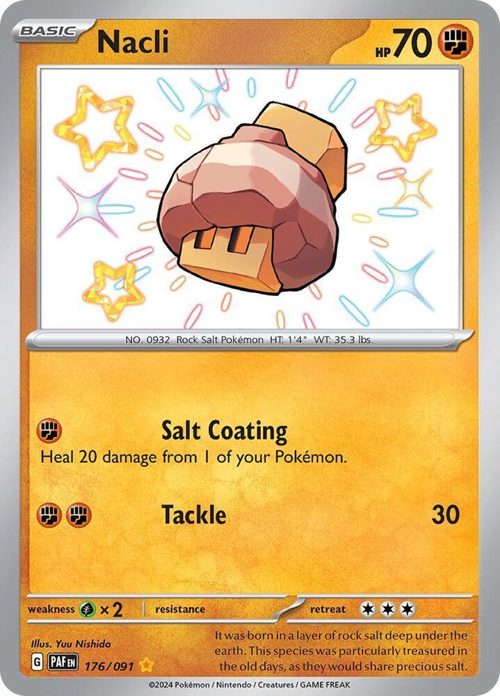 Scarlet & Violet: Paldean Fates Nacli (176/091) [Scarlet & Violet: Paldean Fates] - Trading Card World
