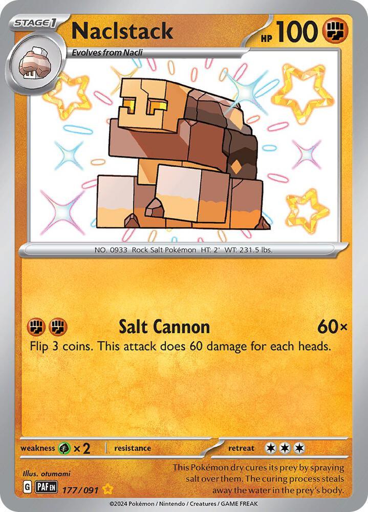 Scarlet & Violet: Paldean Fates Naclstack (177/091) [Scarlet & Violet: Paldean Fates] - Trading Card World