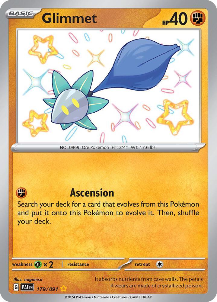 Scarlet & Violet: Paldean Fates Glimmet (179/091) [Scarlet & Violet: Paldean Fates] - Trading Card World