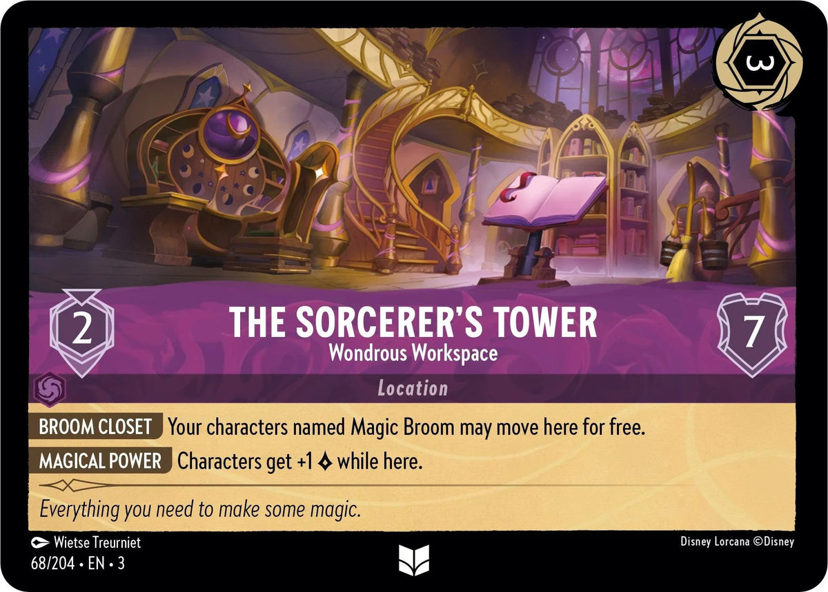  The Sorcerer's Tower - Wondrous Workspace (68/204) [Into the Inklands] - Trading Card World