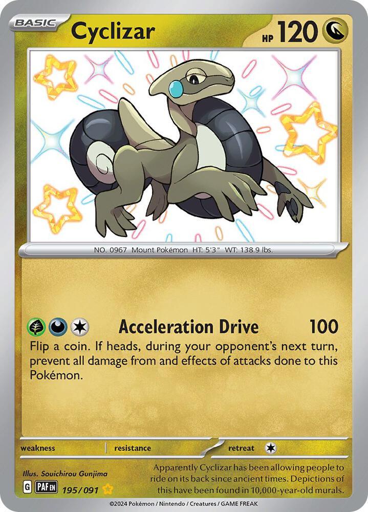 Scarlet & Violet: Paldean Fates Cyclizar (195/091) [Scarlet & Violet: Paldean Fates] - Trading Card World
