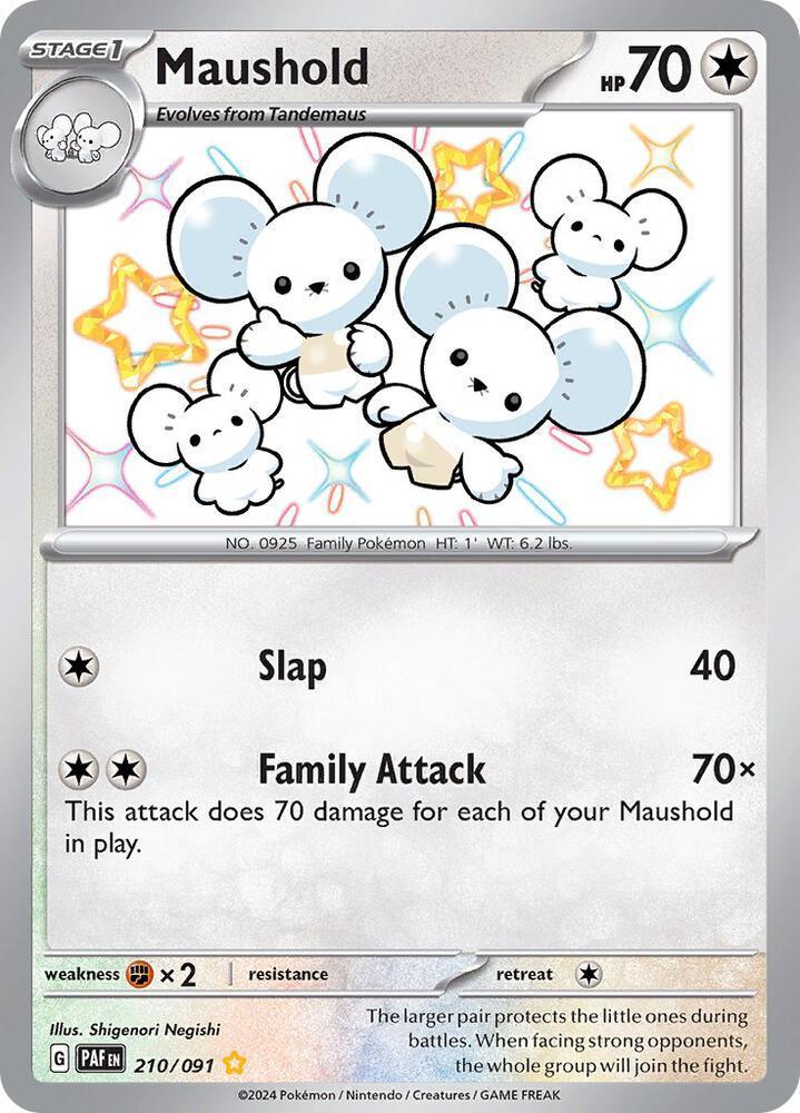 Scarlet & Violet: Paldean Fates Maushold (210/091) [Scarlet & Violet: Paldean Fates] - Trading Card World