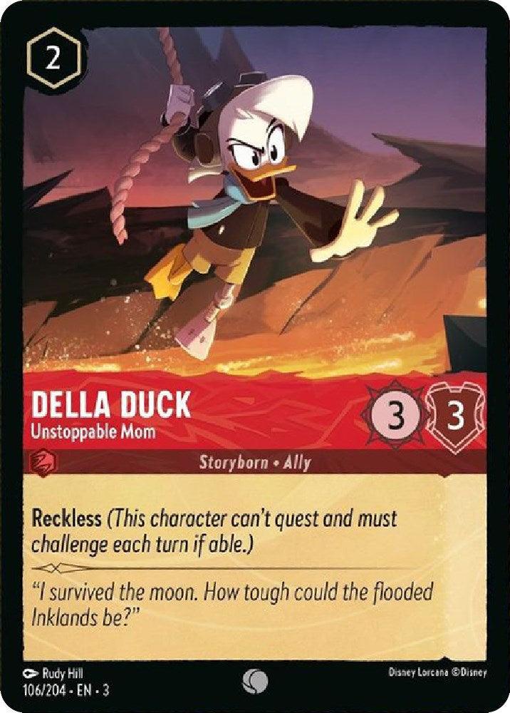  Della Duck - Unstoppable Mom (106/204) [Into the Inklands] - Trading Card World