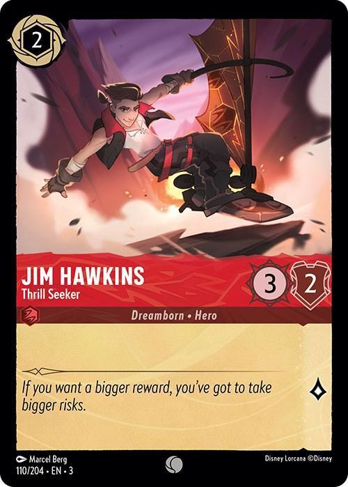  Jim Hawkins - Thrill Seeker (110/204) [Into the Inklands] - Trading Card World
