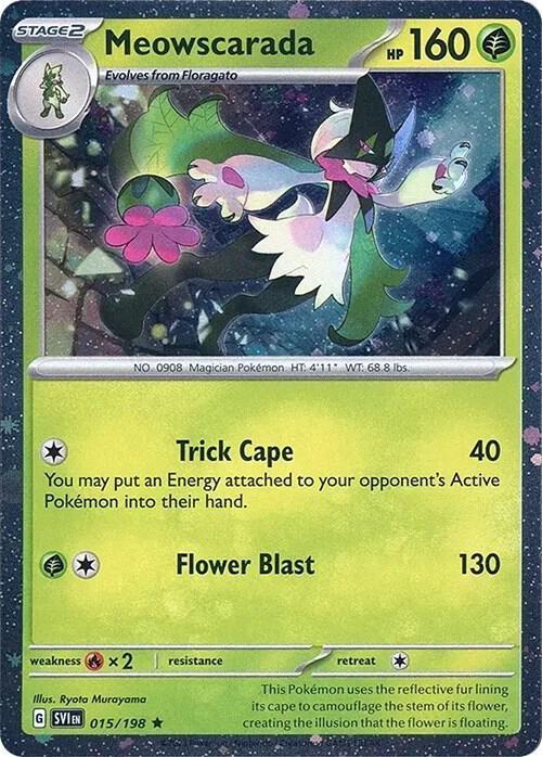 Miscellaneous Cards Meowscarada (015/198) (Cosmos Holo) [Miscellaneous Cards] - Trading Card World
