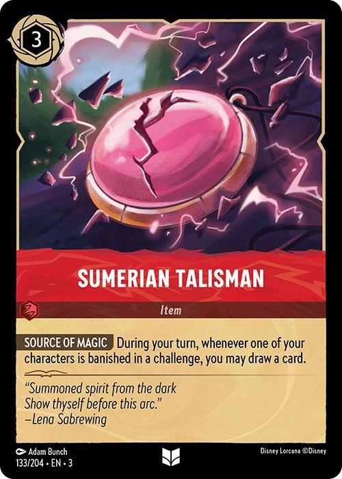  Sumerian Talisman (133/204) [Into the Inklands] - Trading Card World