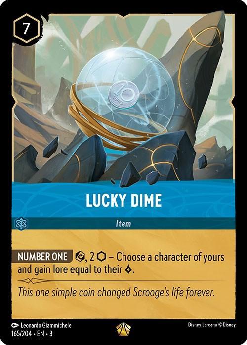  Lucky Dime (165/204) [Into the Inklands] - Trading Card World