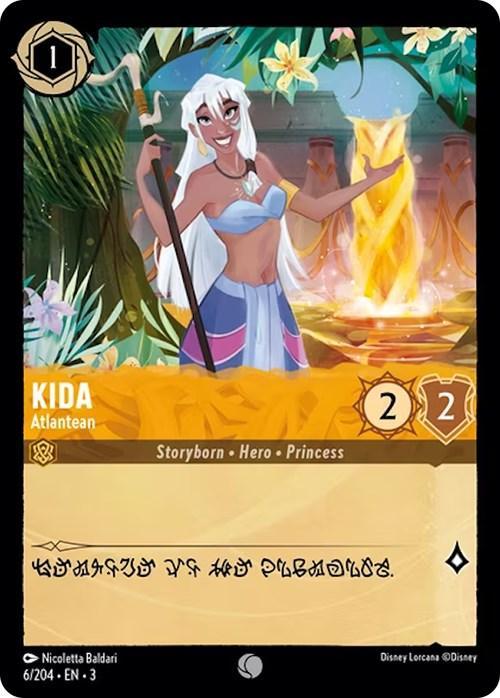  Kida - Atlantean (6/204) [Into the Inklands] - Trading Card World