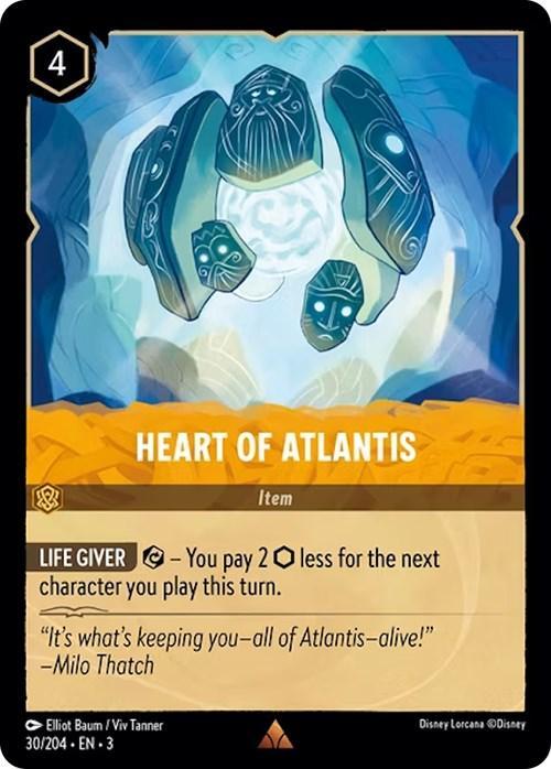  Heart of Atlantis (30/204) [Into the Inklands] - Trading Card World