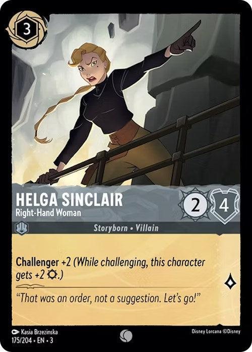  Helga Sinclair - Right-Hand Woman (175/204) [Into the Inklands] - Trading Card World