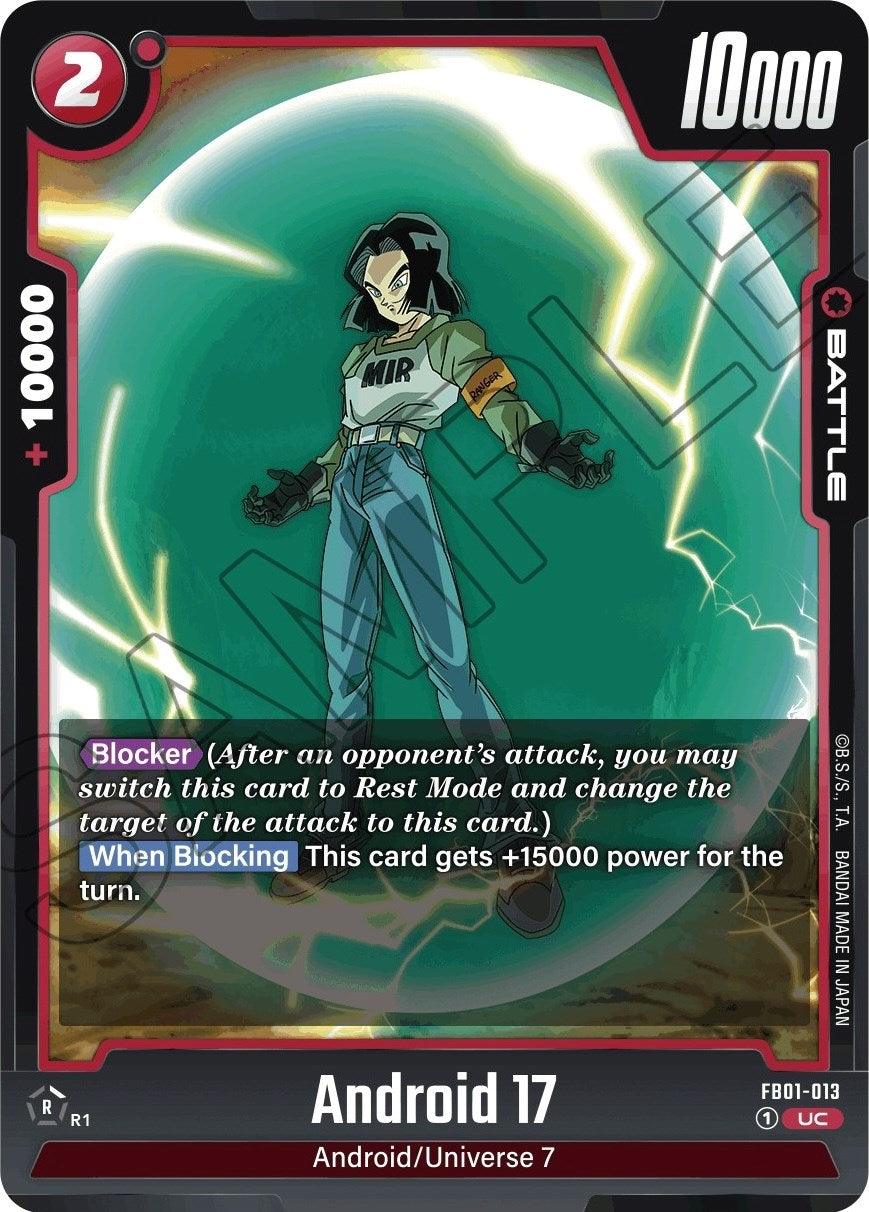  Android 17 (FB01-013) [Awakened Pulse] - Trading Card World