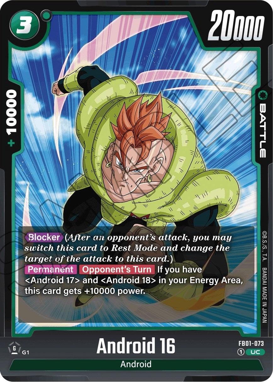 Android 16 (FB01-073) [Awakened Pulse] - Trading Card World