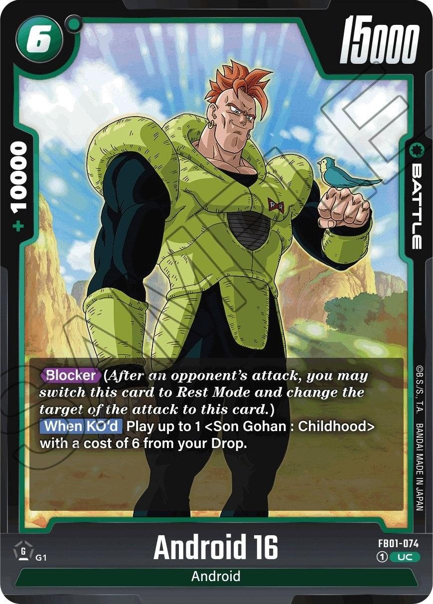  Android 16 (FB01-074) [Awakened Pulse] - Trading Card World