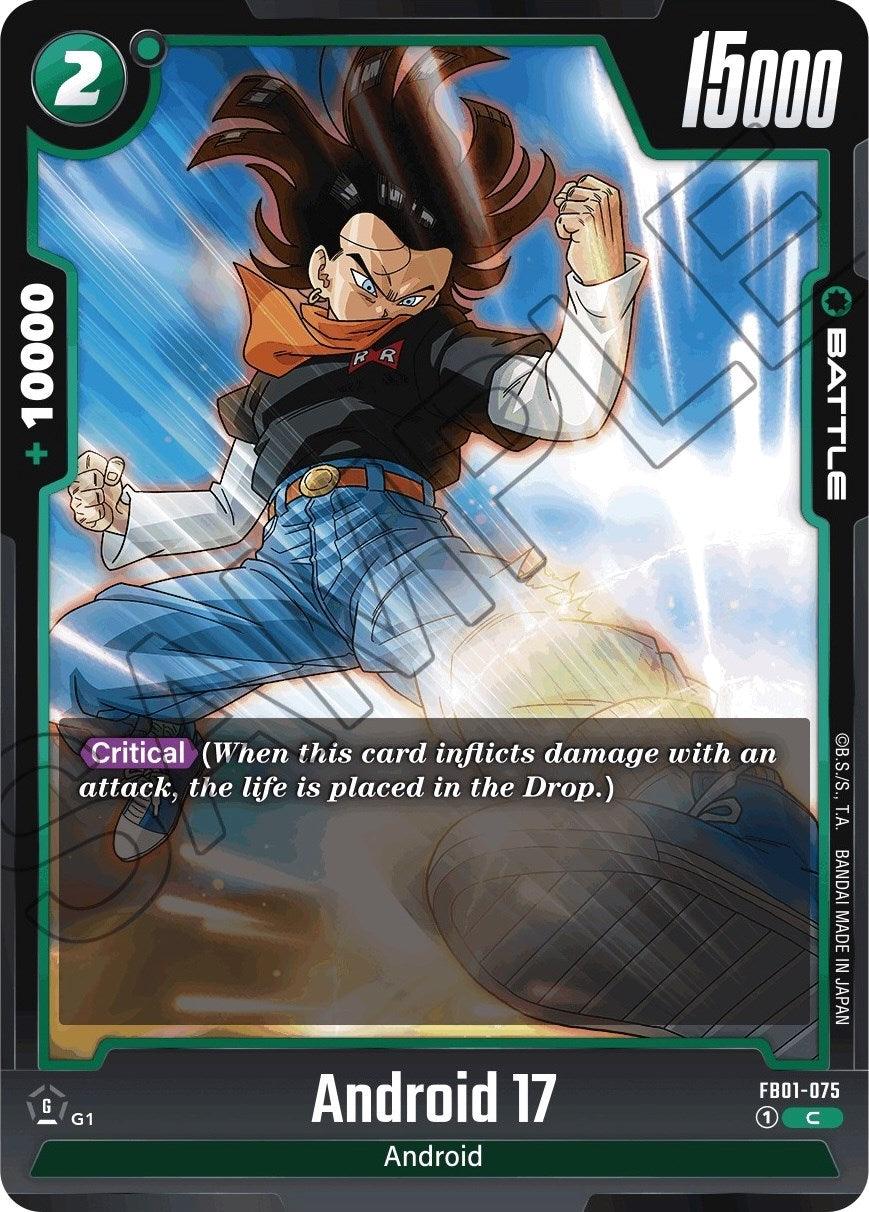  Android 17 (FB01-075) [Awakened Pulse] - Trading Card World