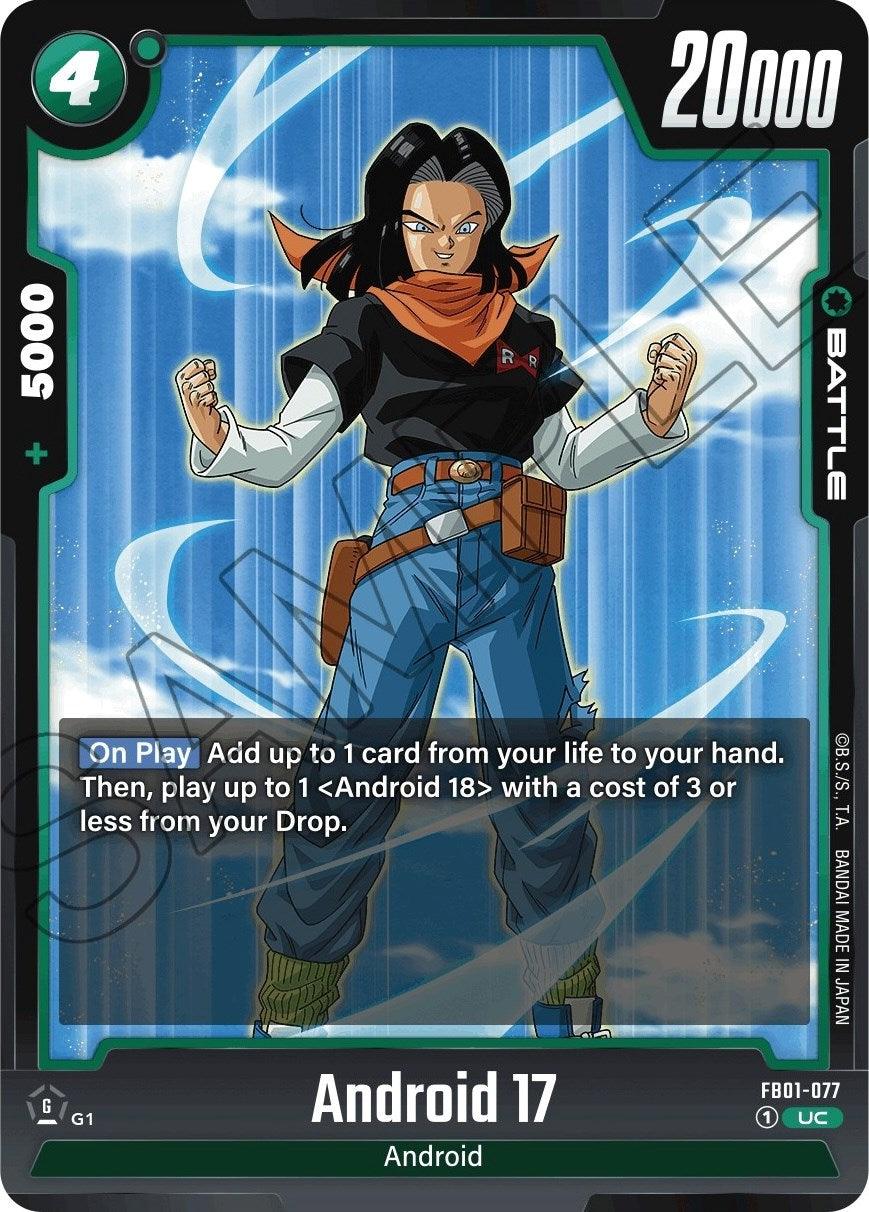  Android 17 (FB01-077) [Awakened Pulse] - Trading Card World