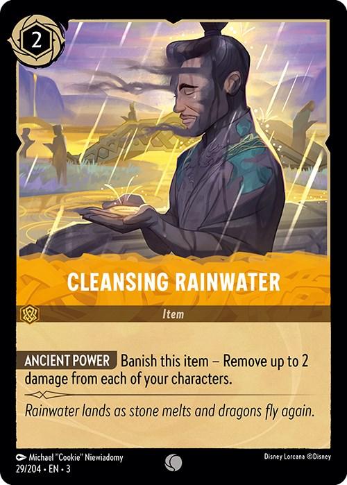  Cleansing Rainwater (29/204) [Into the Inklands] - Trading Card World