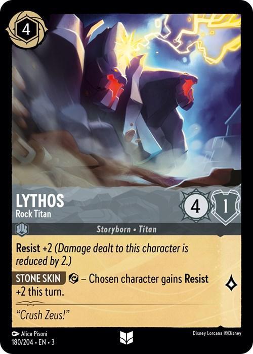  Lythos - Rock Titan (180/204) [Into the Inklands] - Trading Card World
