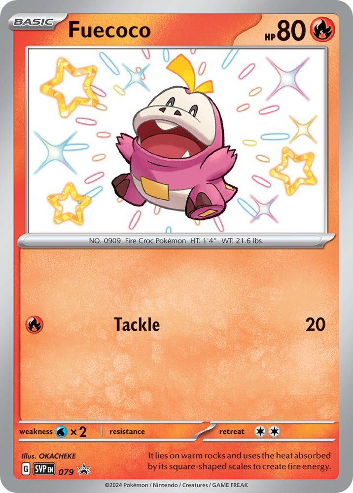 Scarlet & Violet: Black Star Promos Fuecoco (079) [Scarlet & Violet: Black Star Promos] - Trading Card World