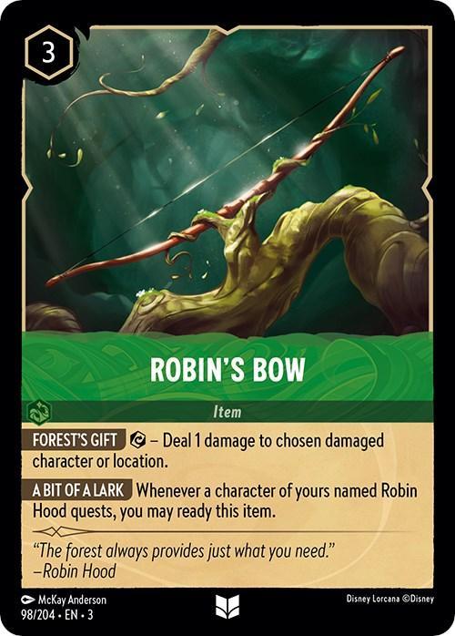  Robin's Bow (98/204) [Into the Inklands] - Trading Card World