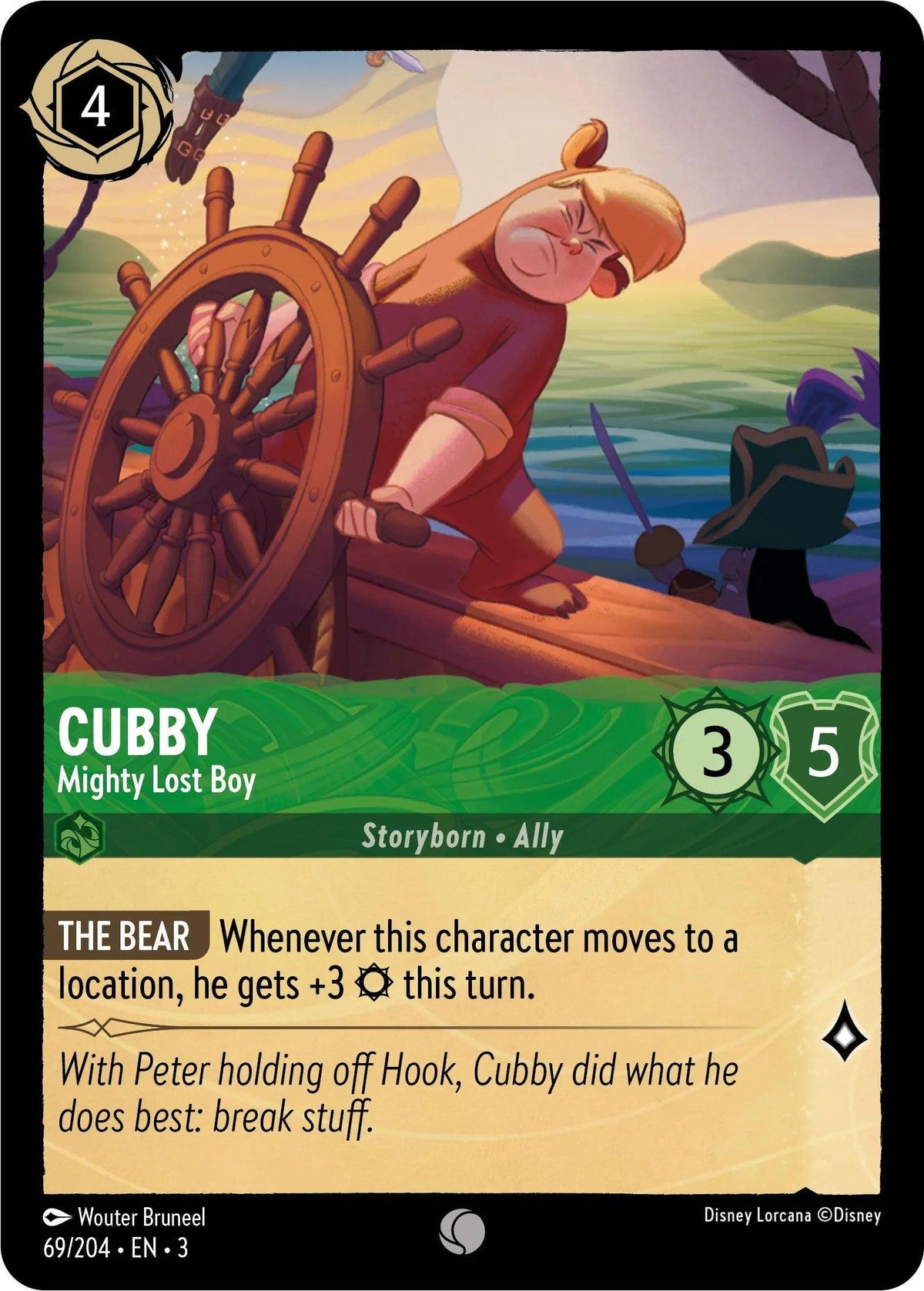  Cubby - Mighty Lost Boy (69/204) [Into the Inklands] - Trading Card World