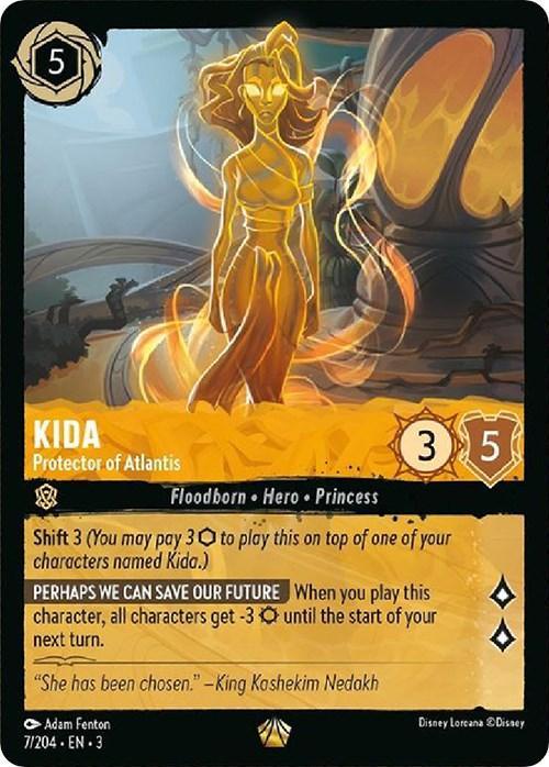  Kida - Protector of Atlantis (7/204) [Into the Inklands] - Trading Card World