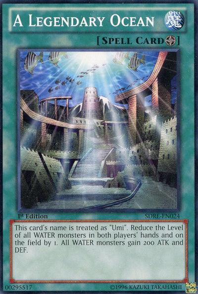 1st Edition, Common, Field Spell, Spell, Structure Deck: Realm of the Sea Emperor A Legendary Ocean [SDRE-EN024] Common - Trading Card World